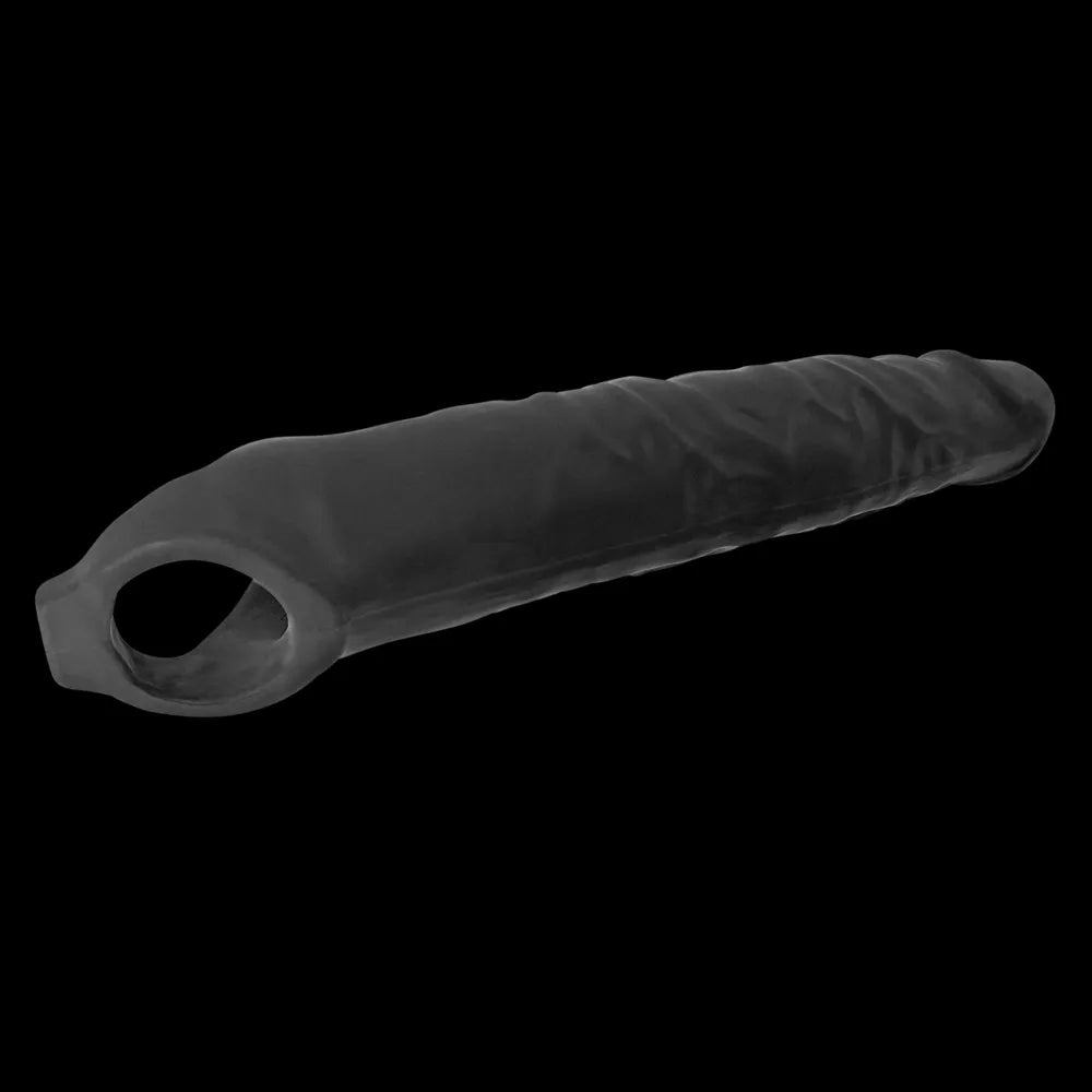 Oxballs Snake Deep-Reacher Silicone Cocksheath - Black - Image 8