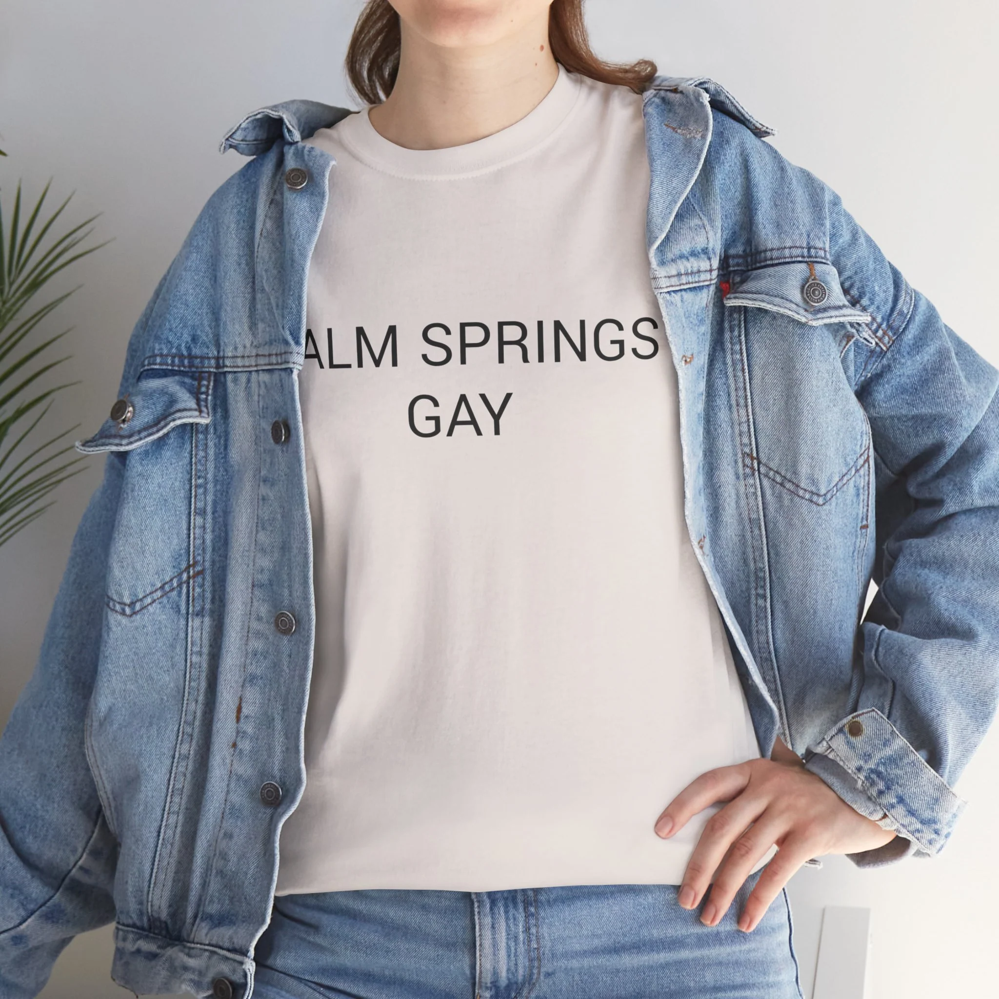 PALM SPRINGS GAY TEE BY CULTUREEDIT AVAILABLE IN 13 COLORS - Image 231