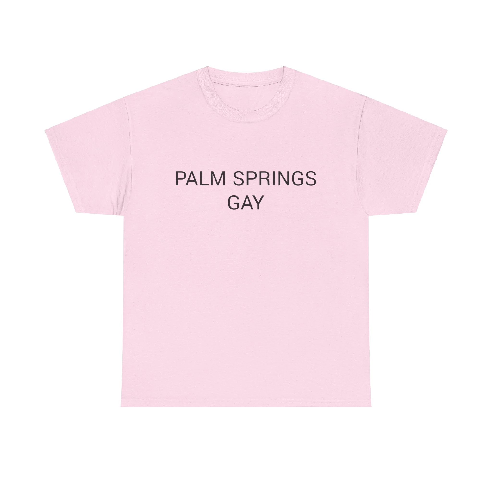 PALM SPRINGS GAY TEE BY CULTUREEDIT AVAILABLE IN 13 COLORS - Image 3