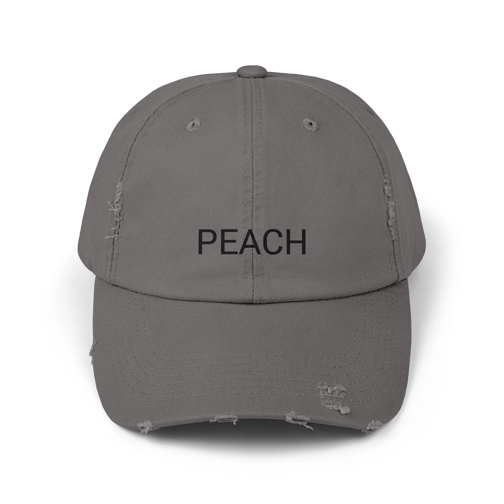 PEACH Distressed Cap in 6 colors - Image 4