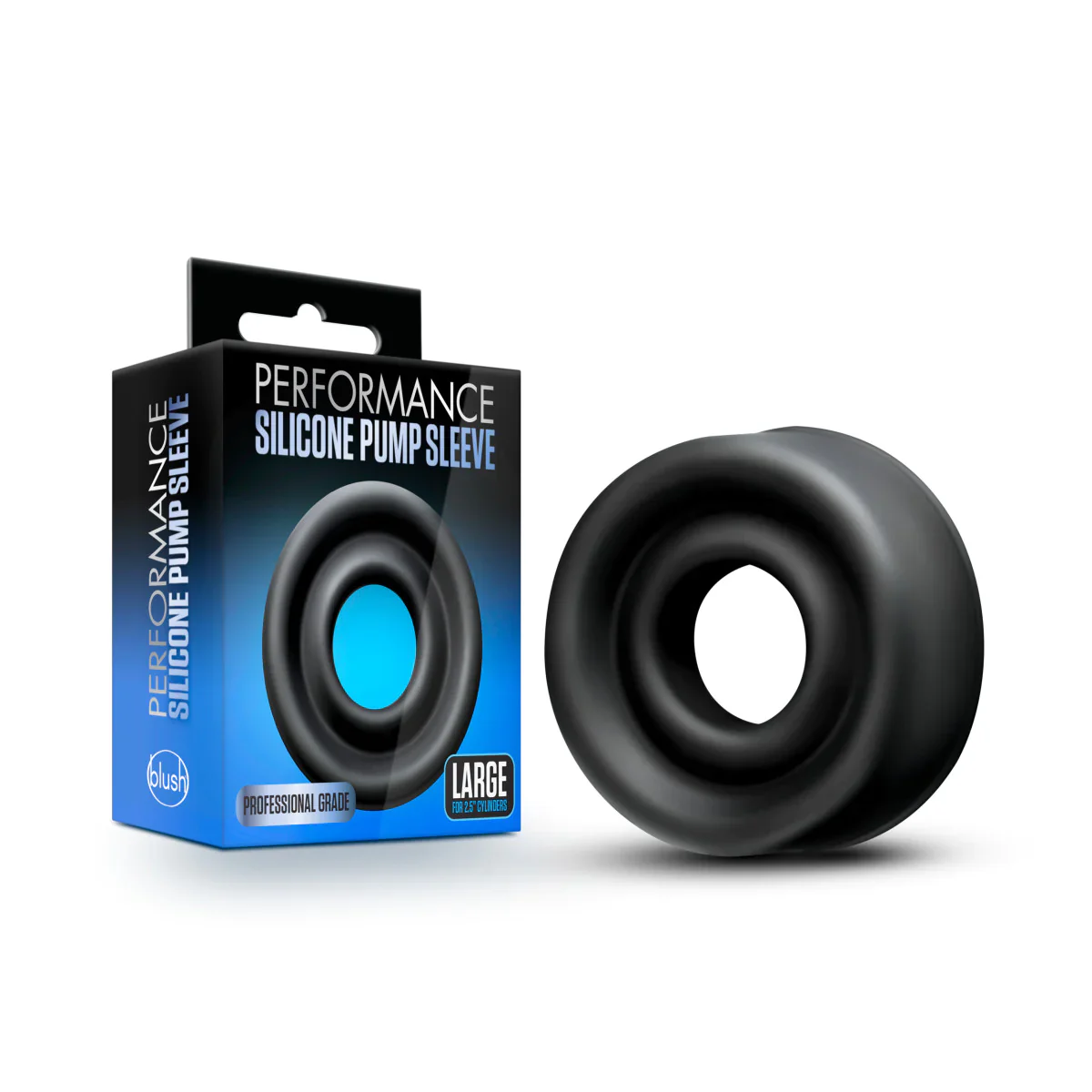Performance Medium Black Silicone Pump Sleeve - Image 5