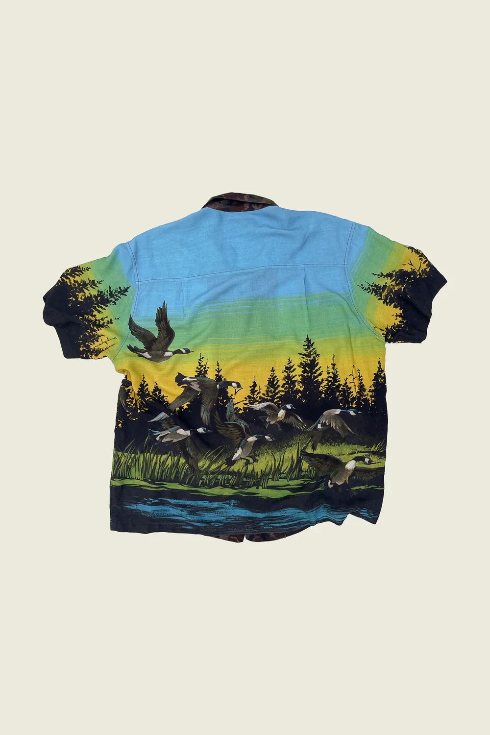 PHIPPS OVERSIZED BOWLING SHIRT LAKE POSTER PRINT - Image 2