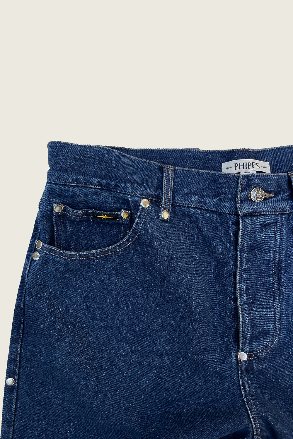 PHIPPS STUD JEAN MID WASH - Image 5