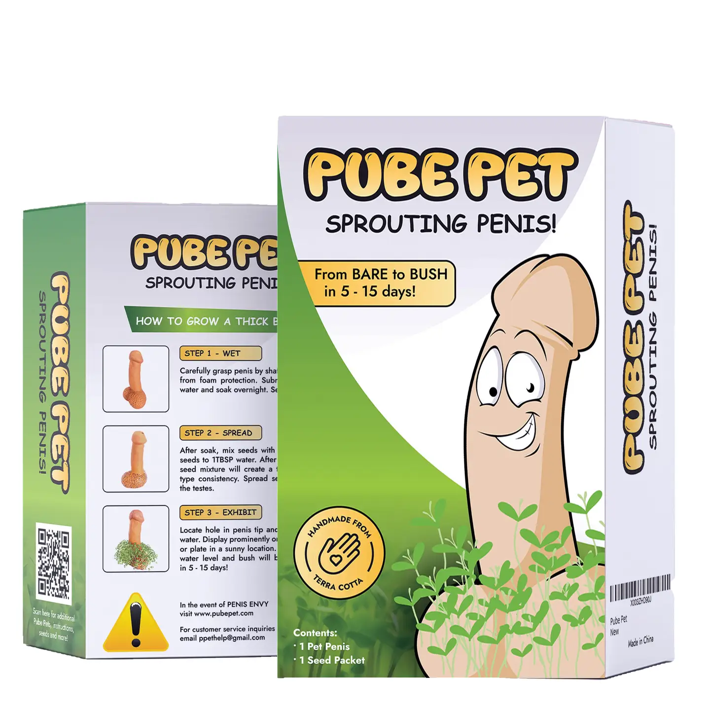 Pube Pet Sprouting Penis Planter - Image 2