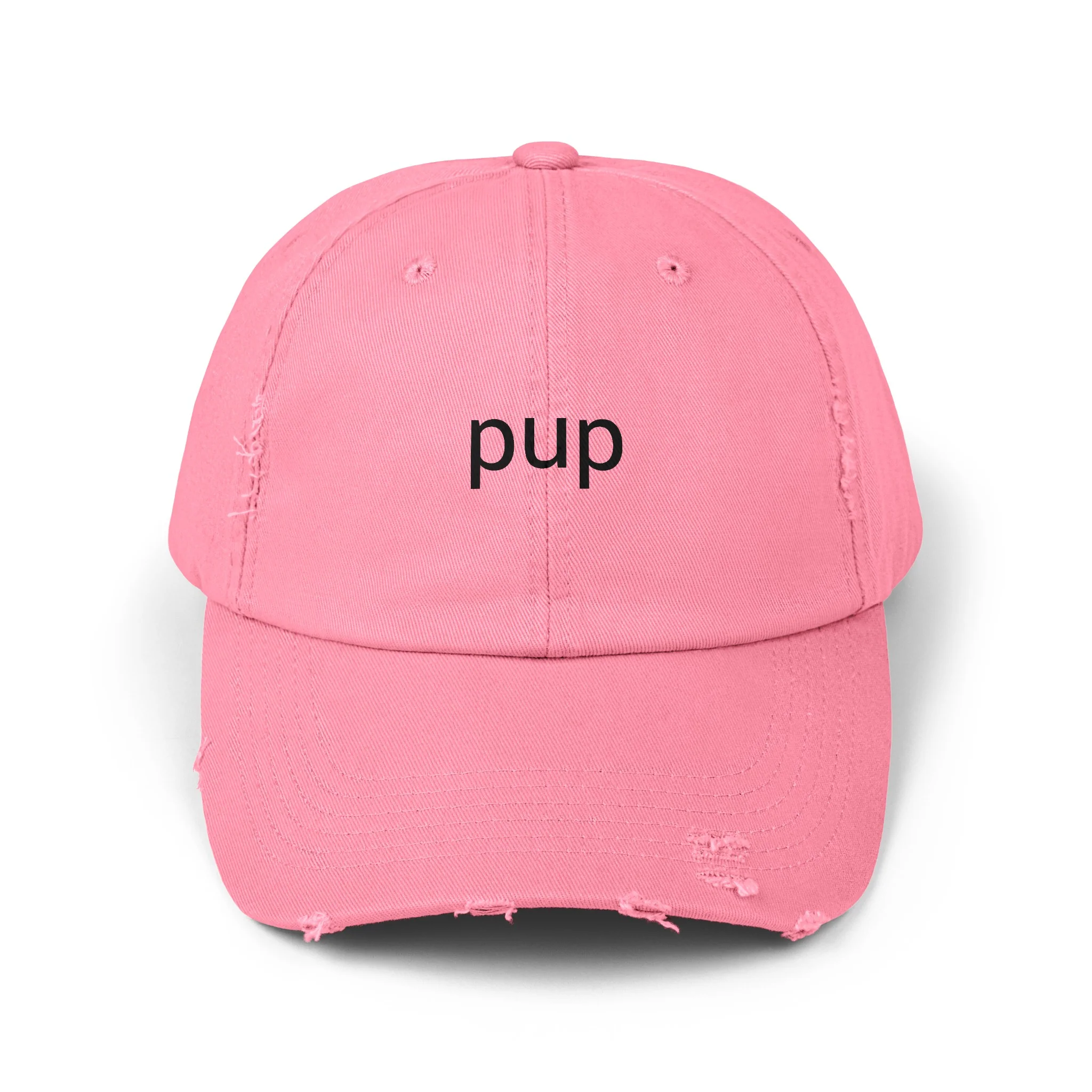 PUP Distressed Cap in 6 colors - Image 6