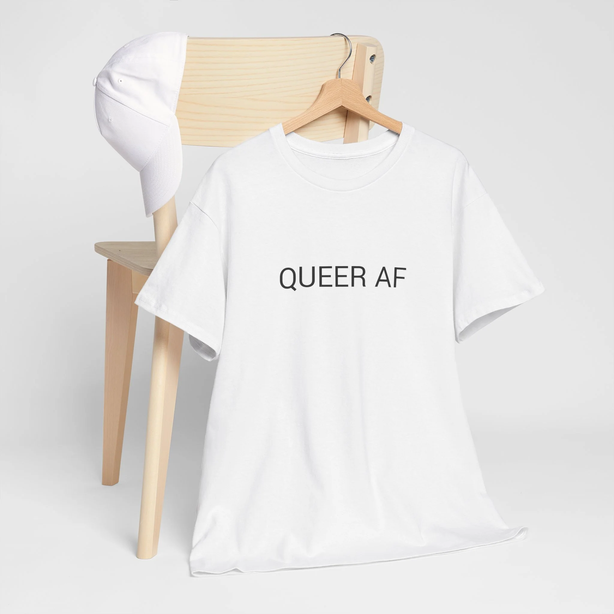 QUEER AF TEE BY CULTUREEDIT AVAILABLE IN 13 COLORS - Image 180