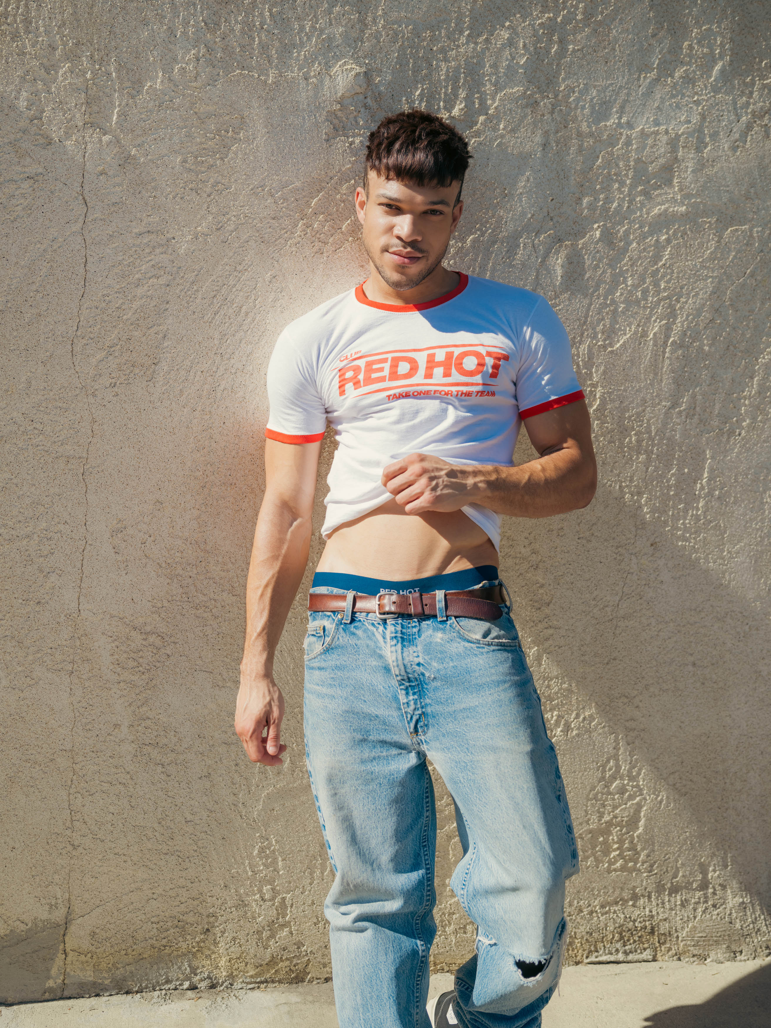Club Red Hot Ringer Tee - Image 8
