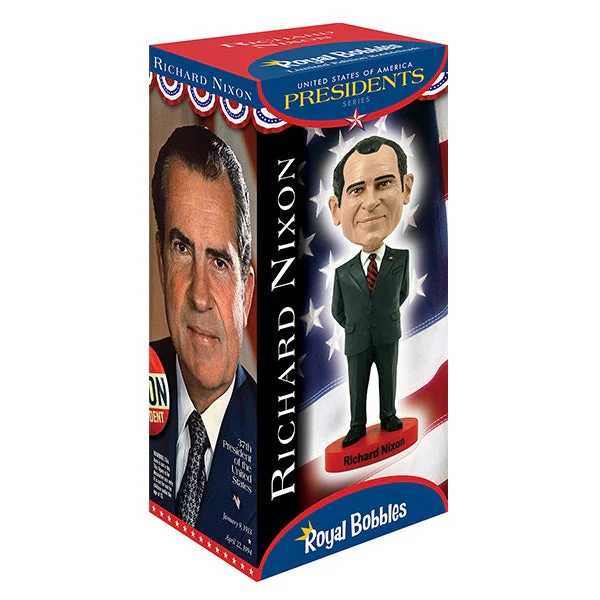 Richard Nixon Collectible Bobblehead Statue - Image 5