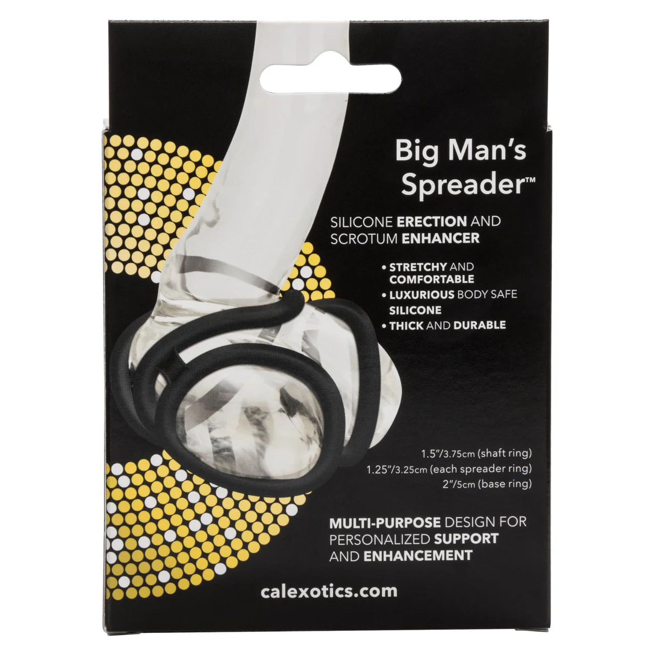 Rings! Big Man's Spreader Silicone Cock Ring - Image 4