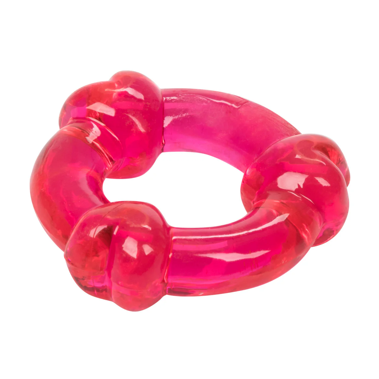 Rings! Magic C Rings Cock Rings (3 Piece Set) - Red - Image 11