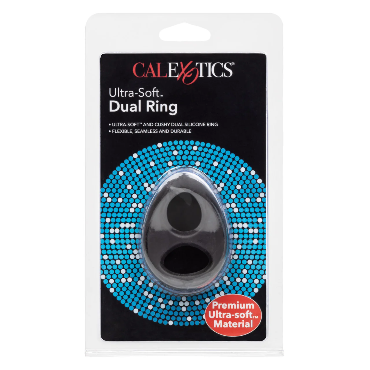 Rings! Ultra-Soft Dual Ring Silicone Cock Ring - Image 3
