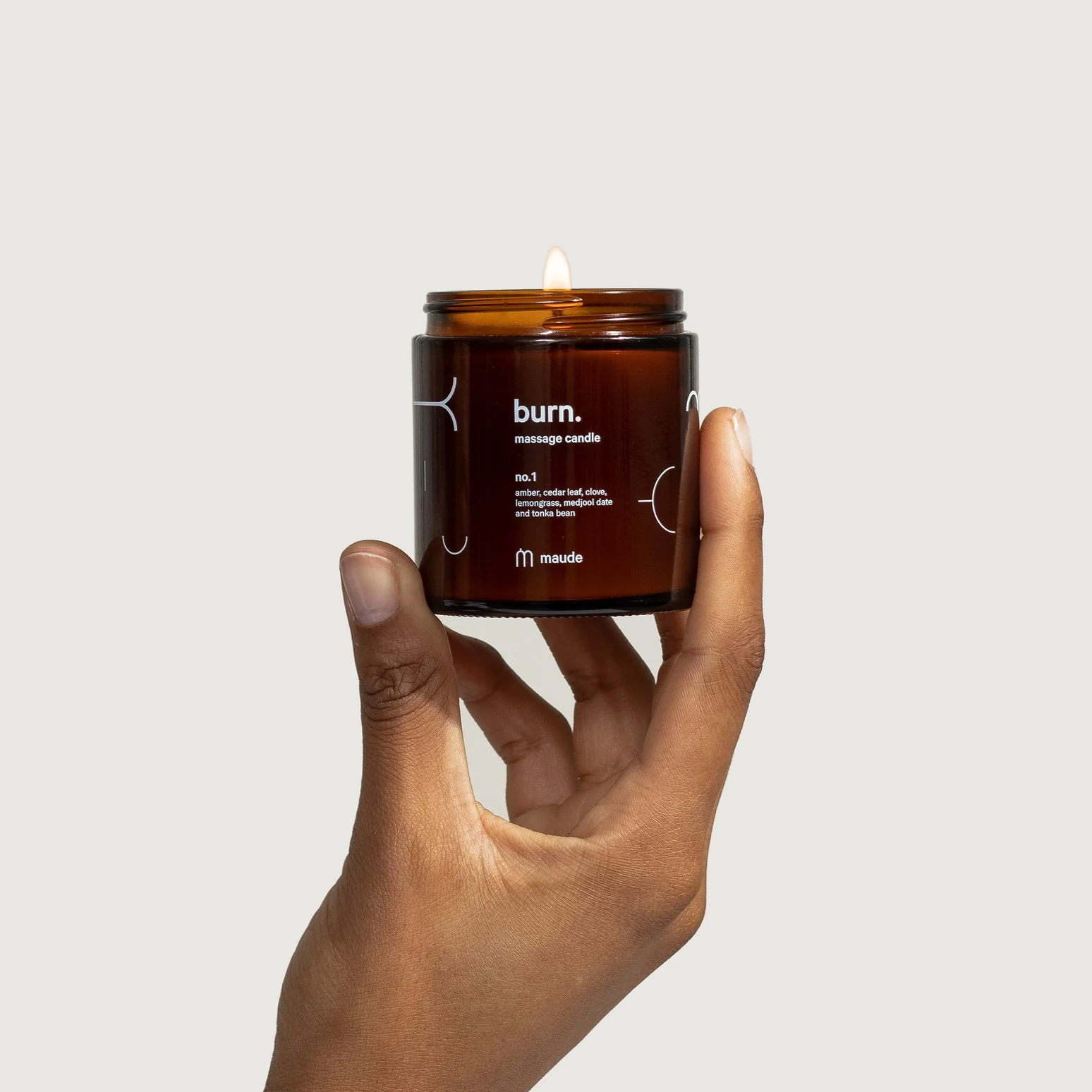 Skin-softening Massage Candle by Maude #1 4 oz.