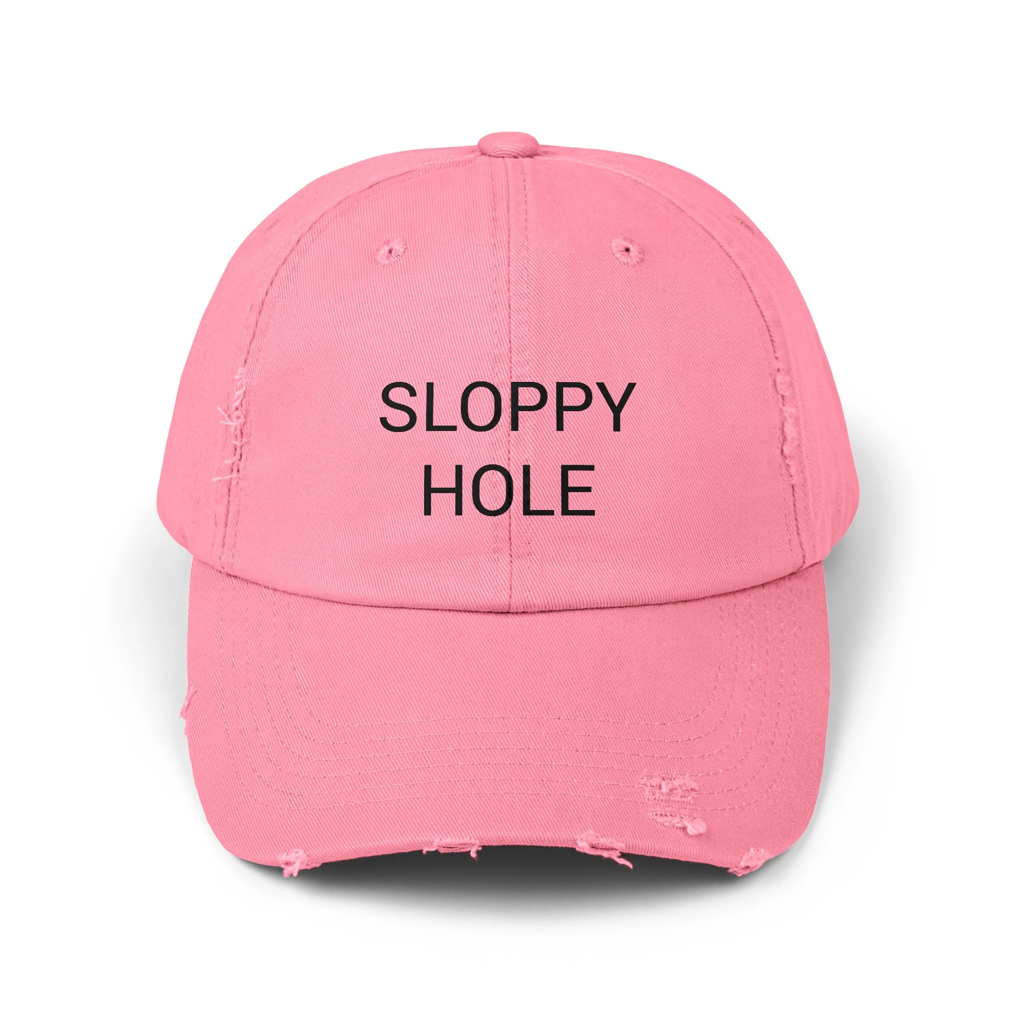 SLOPPY HOLE Distressed Cap in 6 colors - Image 6