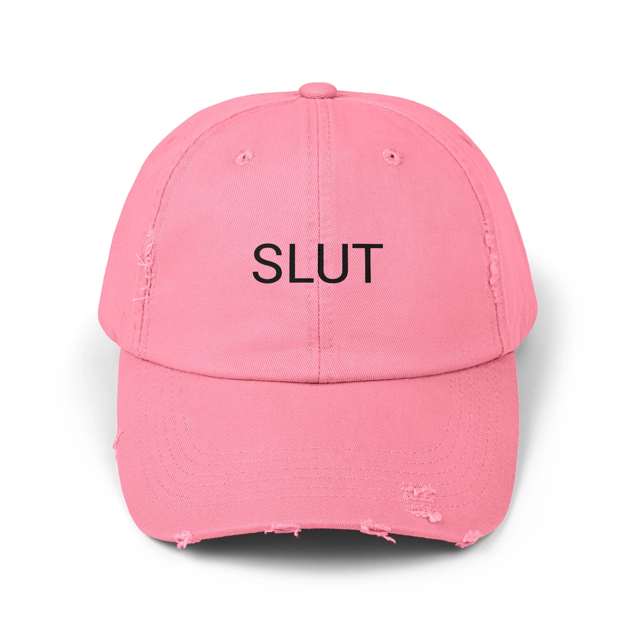 SLUT Distressed Cap in 6 colors - Image 6