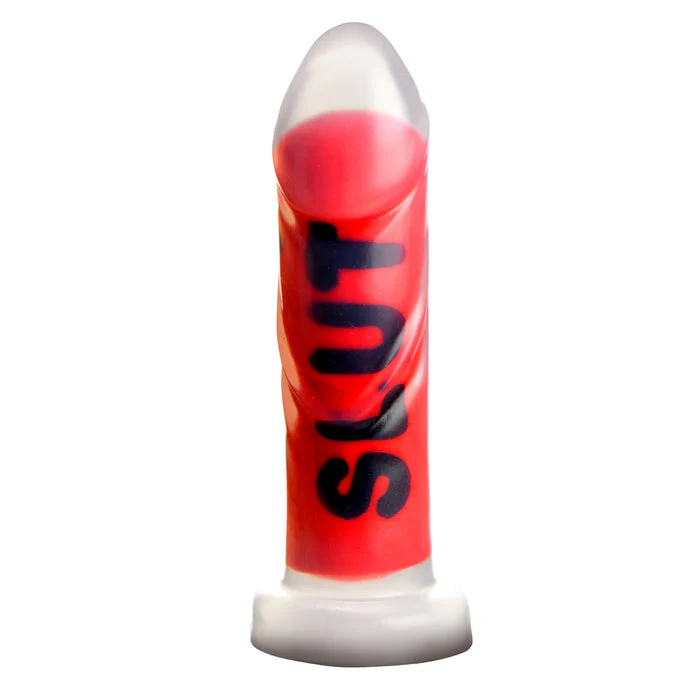 SLUT Silicone Dildo by Master Series - Image 5