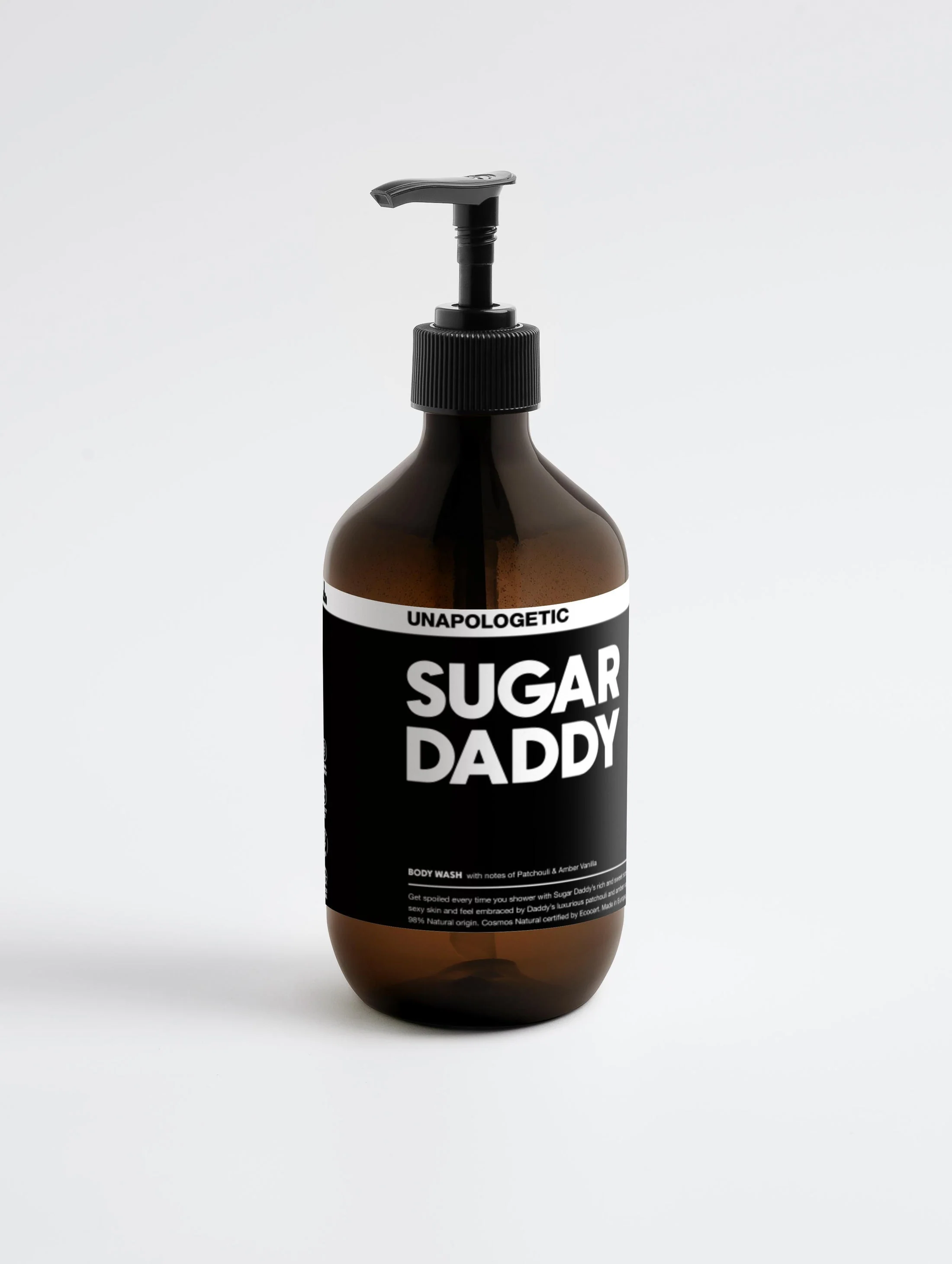 SUGAR DADDY - Patchouli & Amber Vanilla Body Wash - Image 4