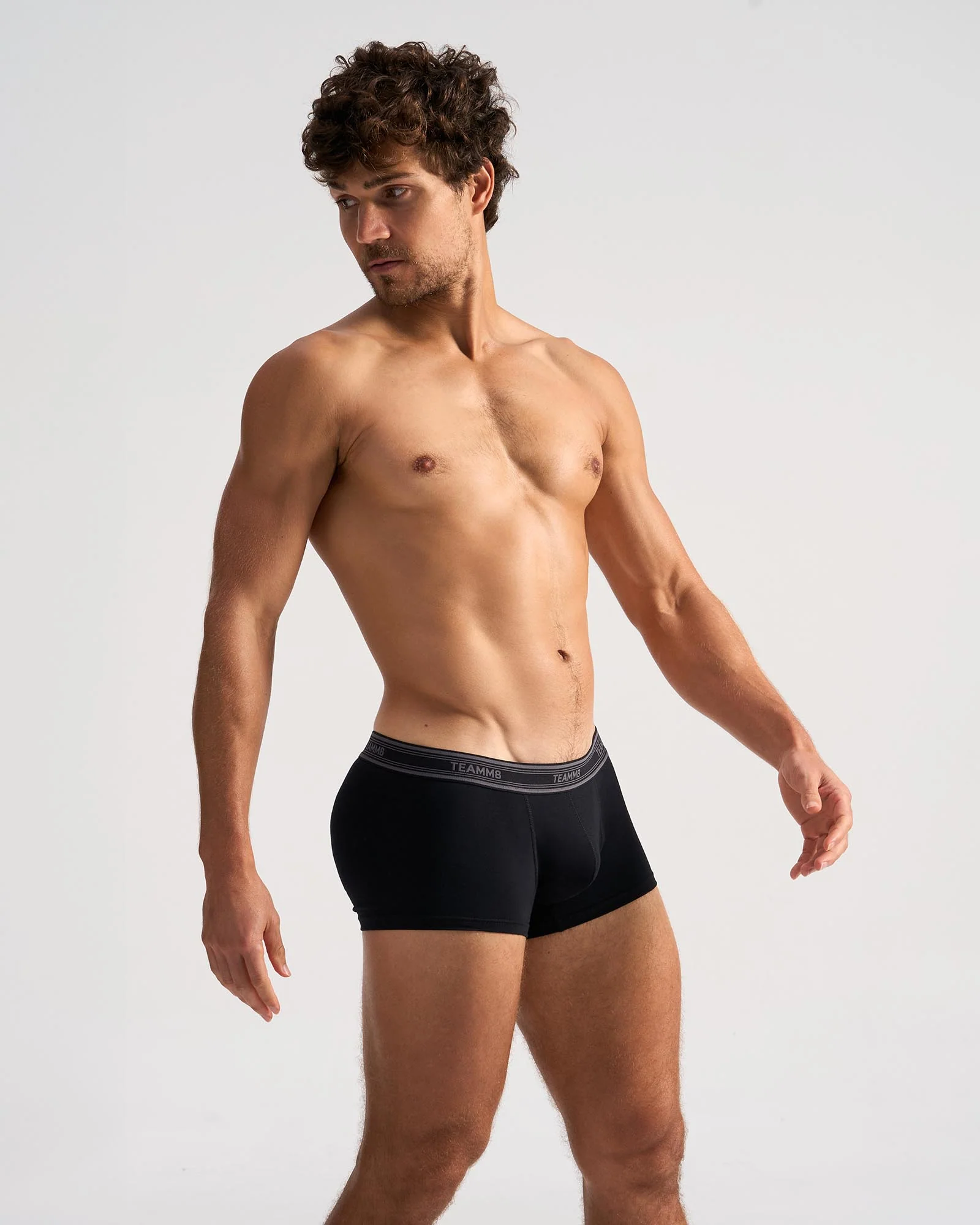 TEAMM8 Cotton Classic Trunk - Black - Image 2