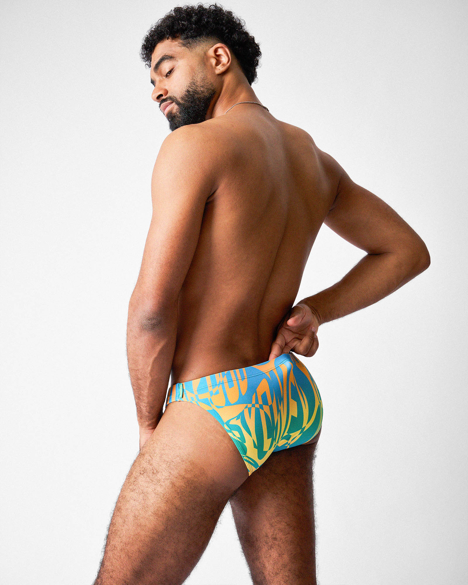 TEAMM8 Harbour City Bikini Swim Brief - Tropical - Image 2