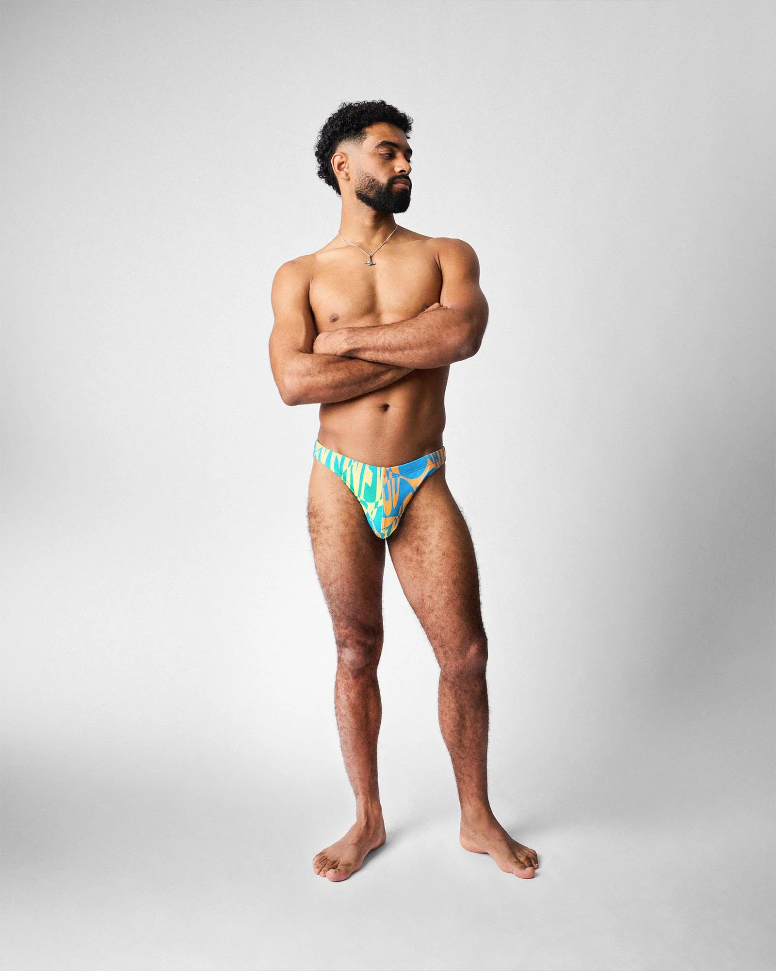 TEAMM8 Harbour City Bikini Swim Brief - Tropical - Image 3