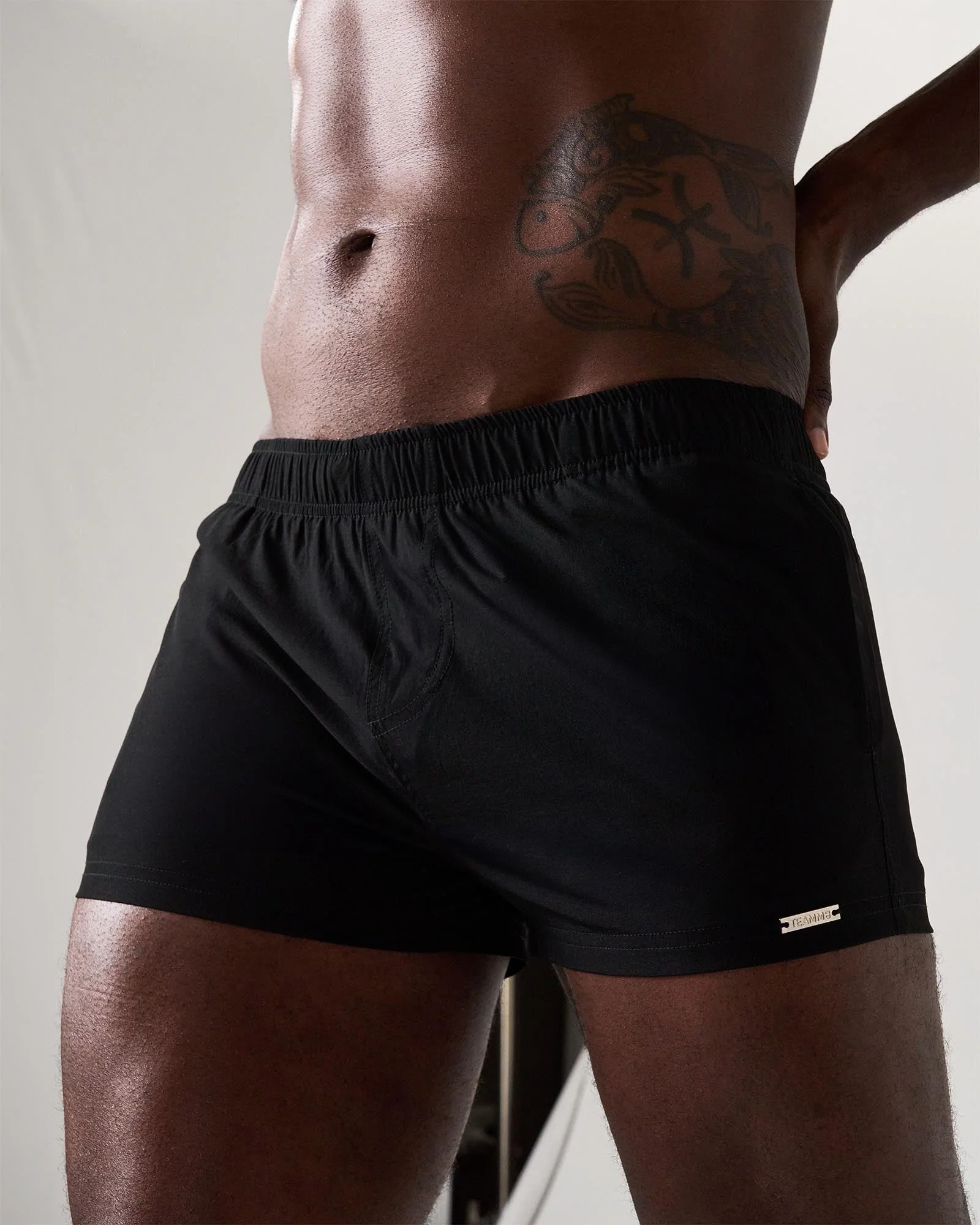 Teamm8 Statement Swim Short - Black