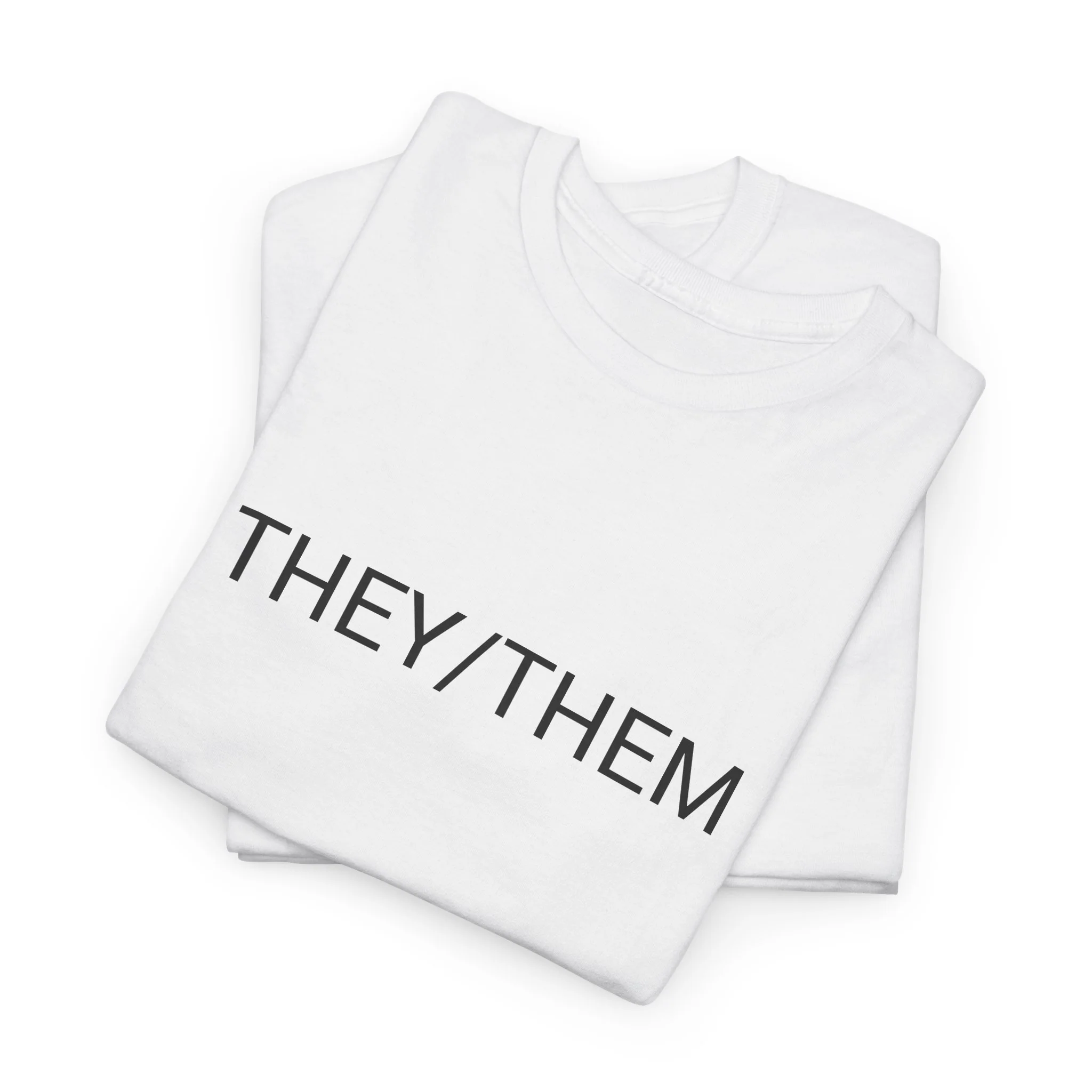 THEY/THEM TEE BY CULTUREEDIT AVAILABLE IN 13 COLORS - Image 150