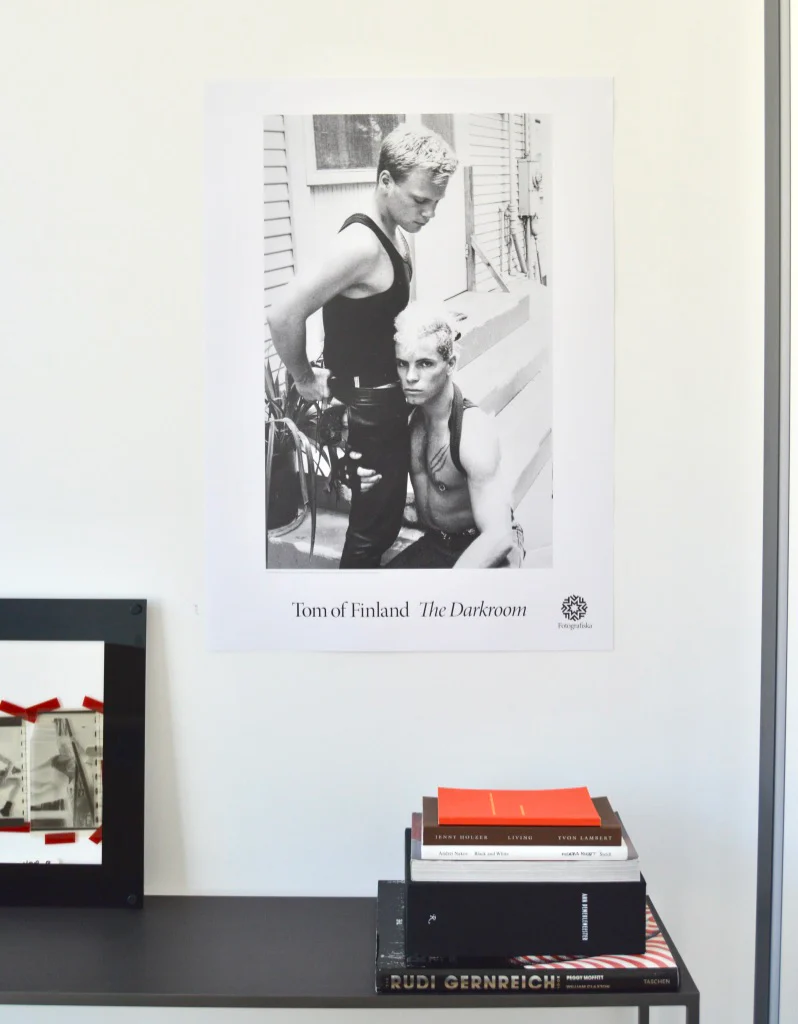 Tom of Finland, THE Darkroom Exhibition Poster, Untitled (Tom & Tom Katt) - Image 2