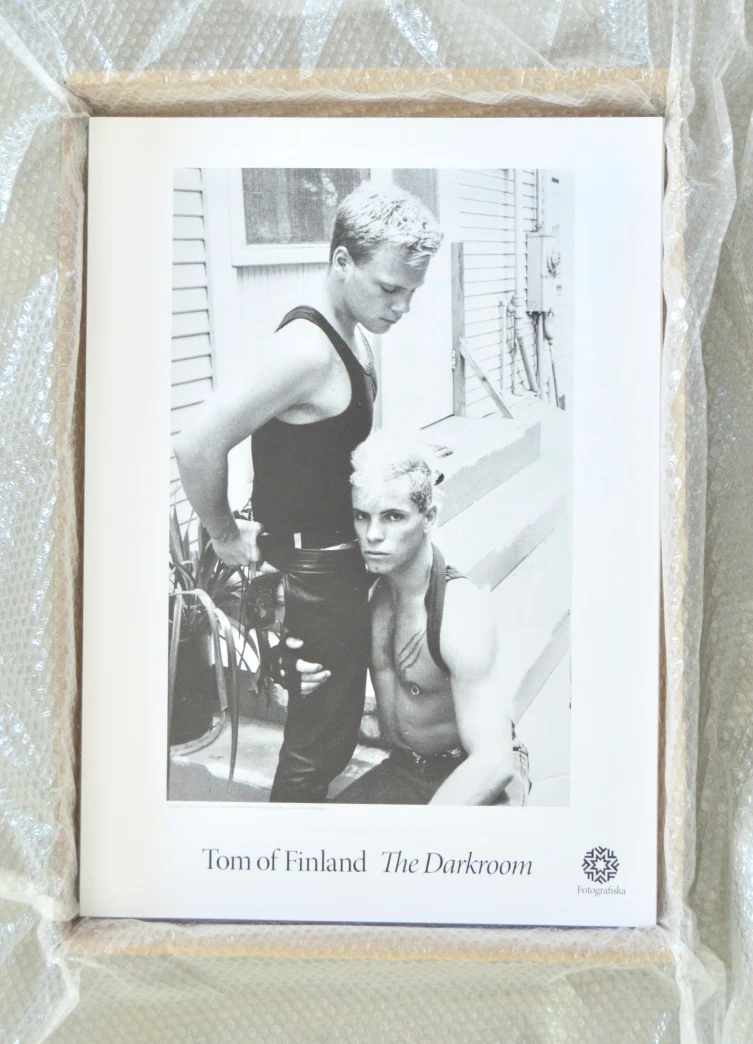 Tom of Finland, THE Darkroom Exhibition Poster, Untitled (Tom & Tom Katt) - Image 3