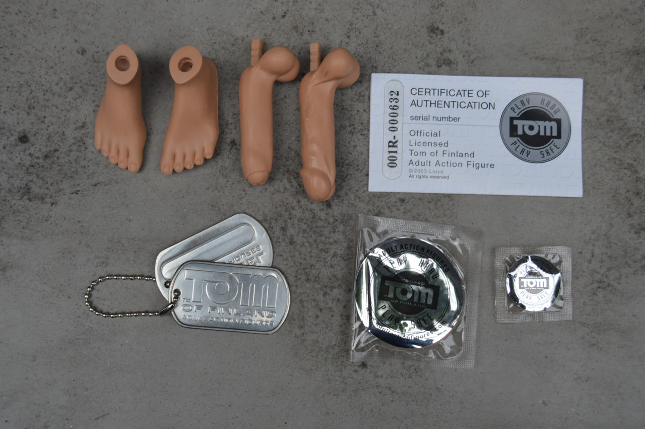 Tom of Finland Action Figure with Interchangeable Parts - Image 15