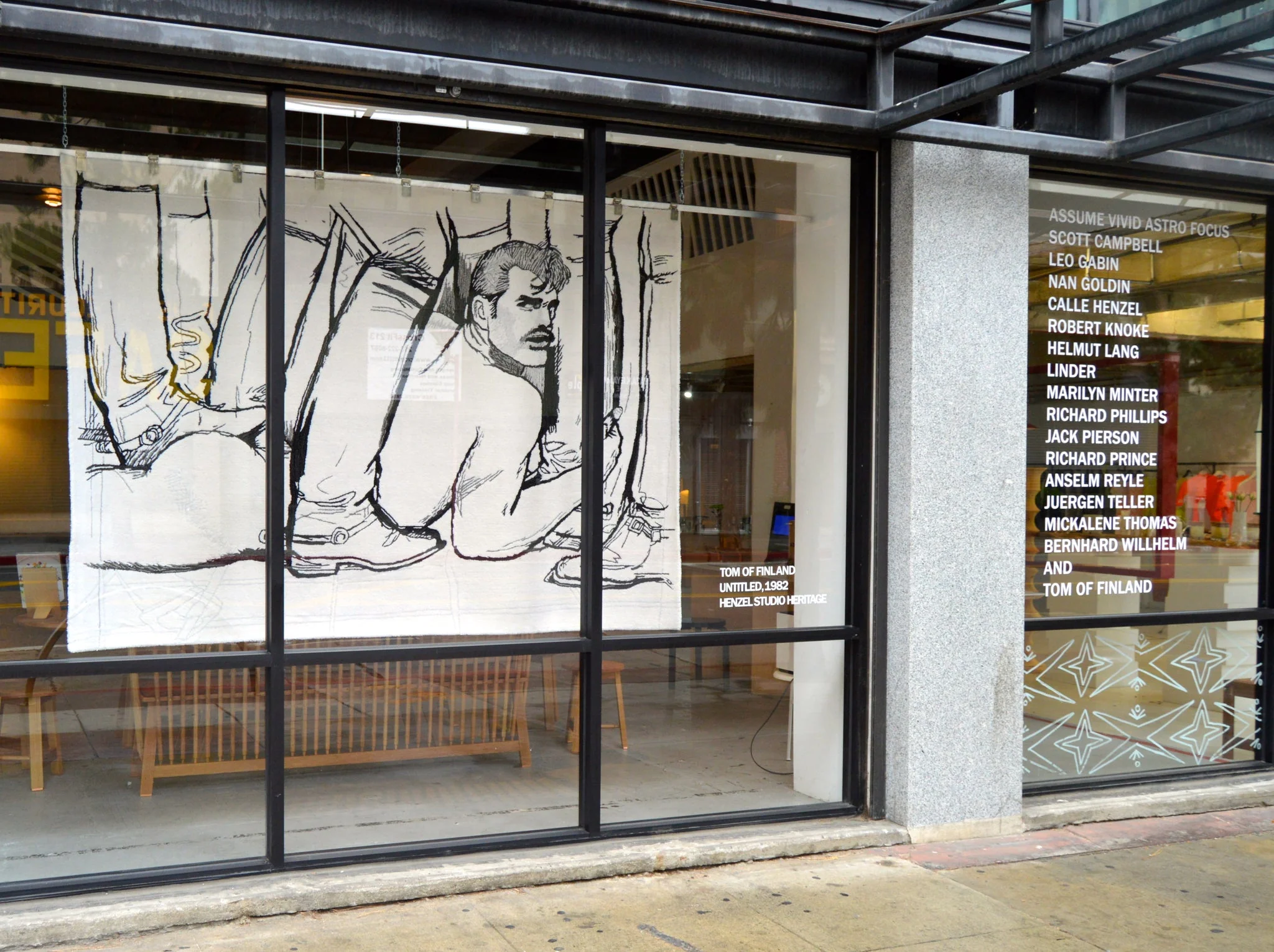 Tom of Finland, Untitled, 1982 (Art carpet by Henzel Studio) - Image 2