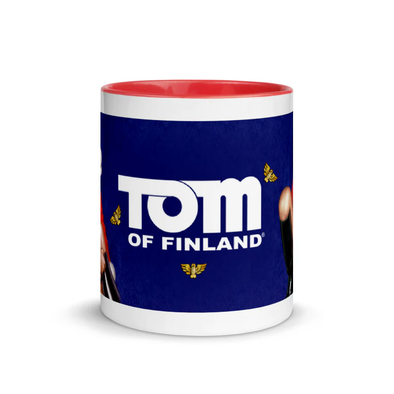 Tom of Finland XMAS Coffee Mug by Peachy Kings - Image 4