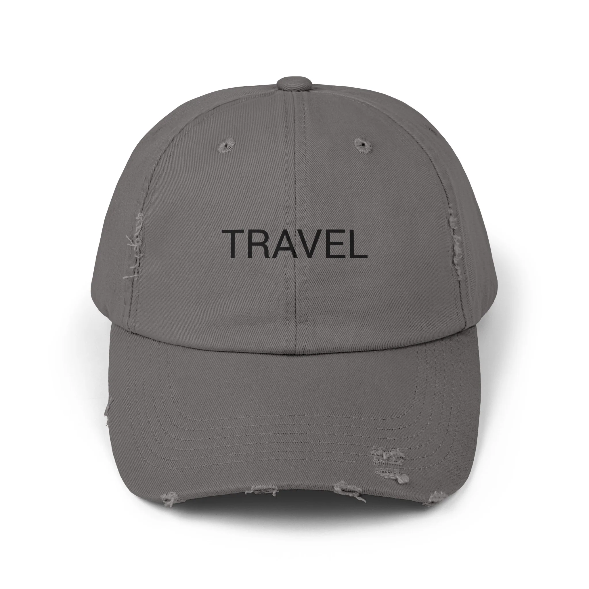 TRAVEL Distressed Cap in 6 colors - Image 4
