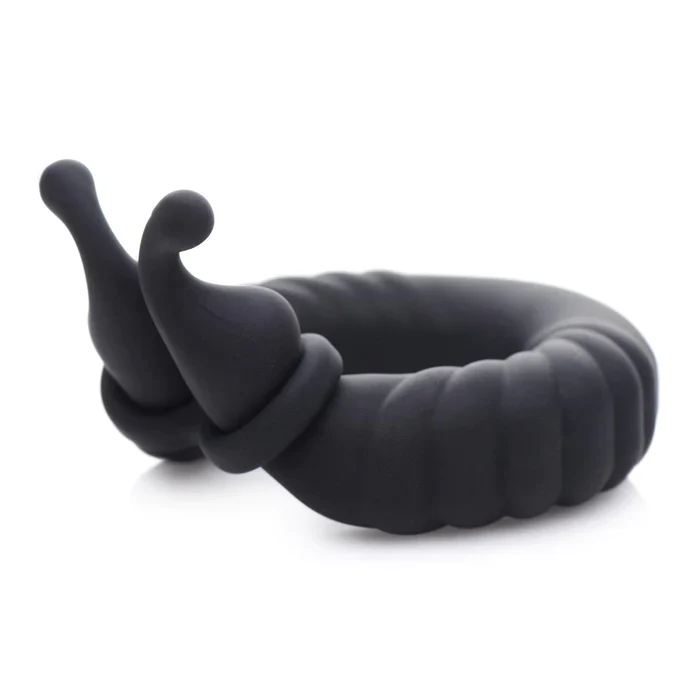 Trinty Vibes 10X Cobra Dual Stimulation Silicone Cock Ring - Image 4