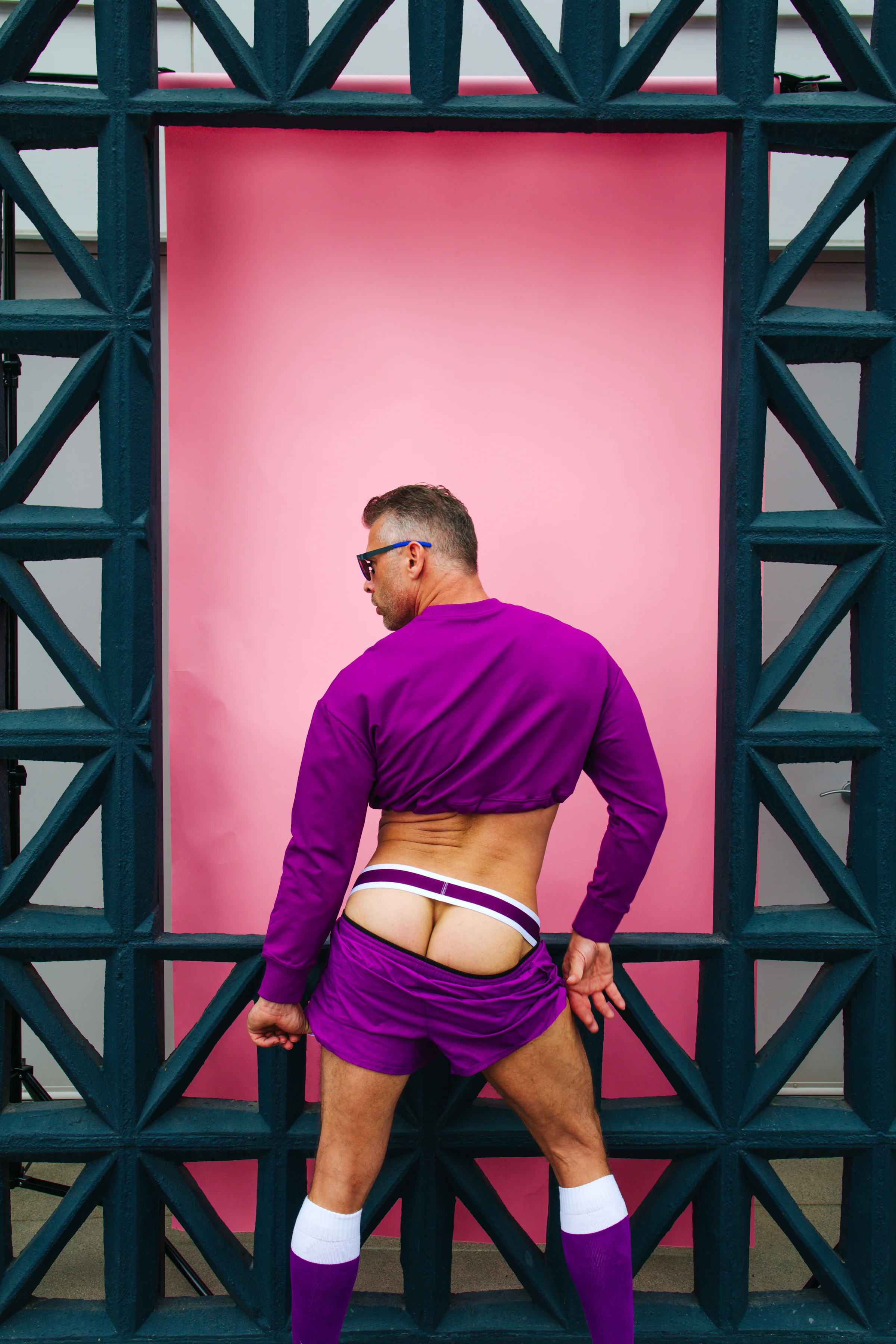 VAUX COTTON CANDY CROPPED TOP BY CELLBLOCK13 - Purple - Image 18