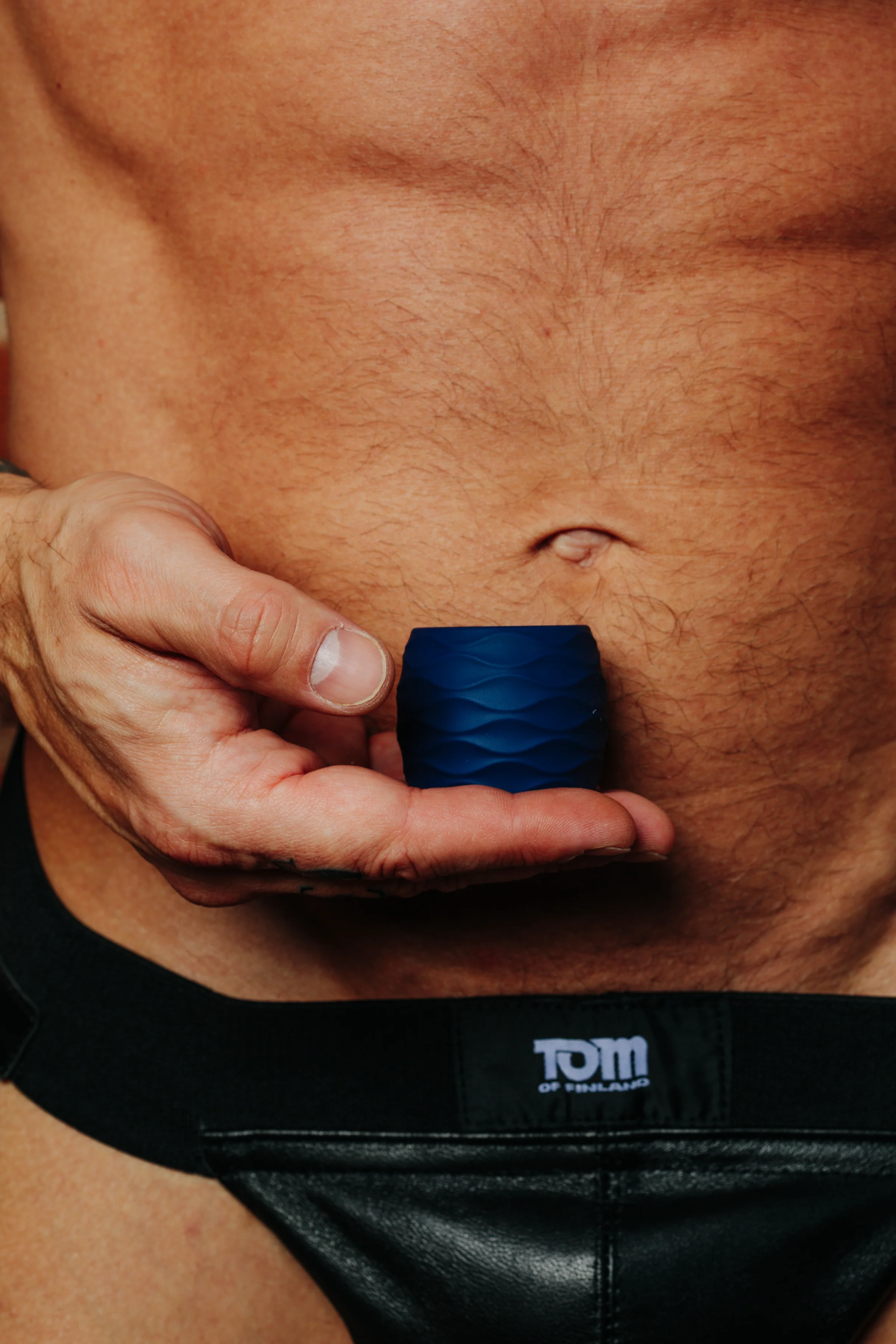 Viceroy Reverse Endurance Ring Silicone Cock Ring - Blue - Image 6