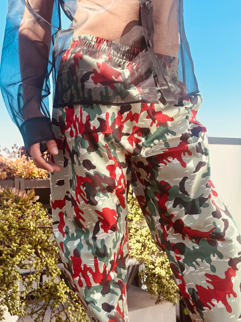 Walter Van Beirendonck Camouflage Basic Pants - Image 9
