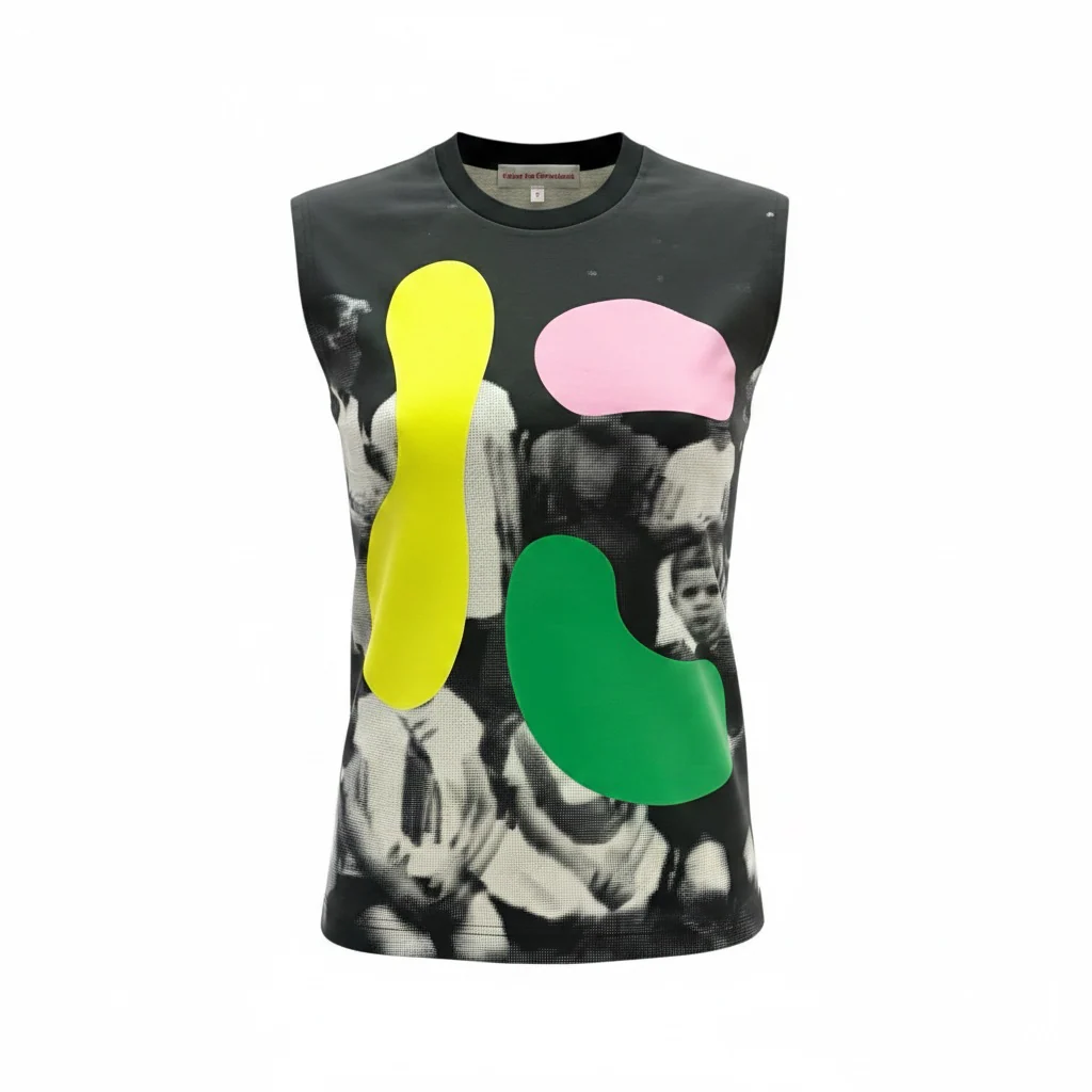 WALTER VAN BEIRENDONCK Daisy Muscle Tank - Image 3
