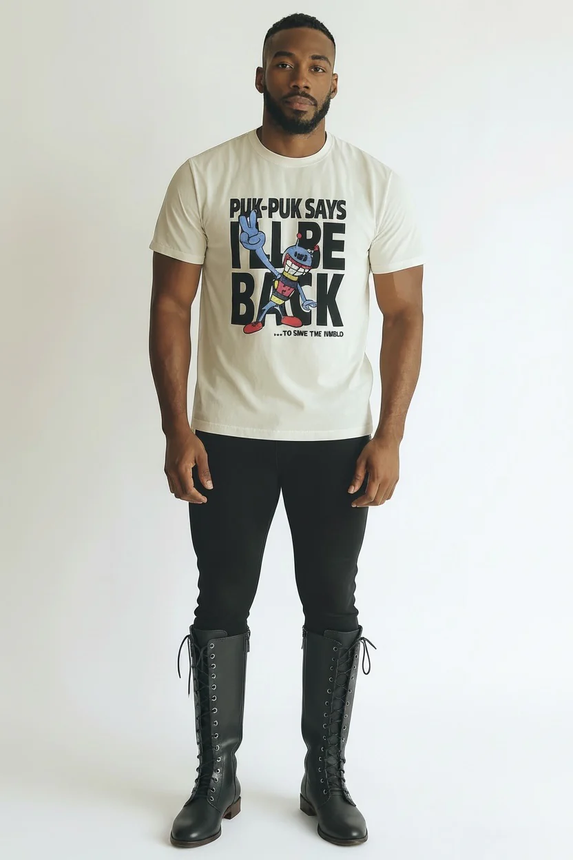 Walter Van Beirendonck Puk Puk Says Tee - Image 4