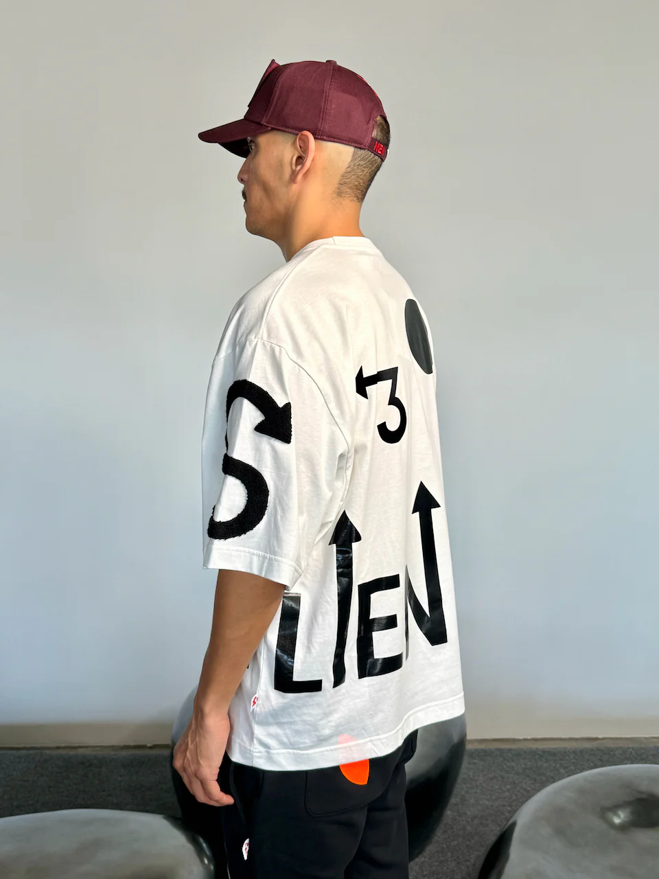 Walter Van Beirendonck WE ARE TEE OVERSIZED WHITE - Image 11