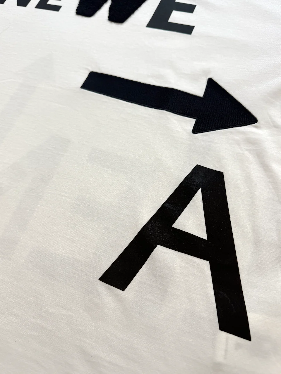 Walter Van Beirendonck WE ARE TEE OVERSIZED WHITE - Image 5