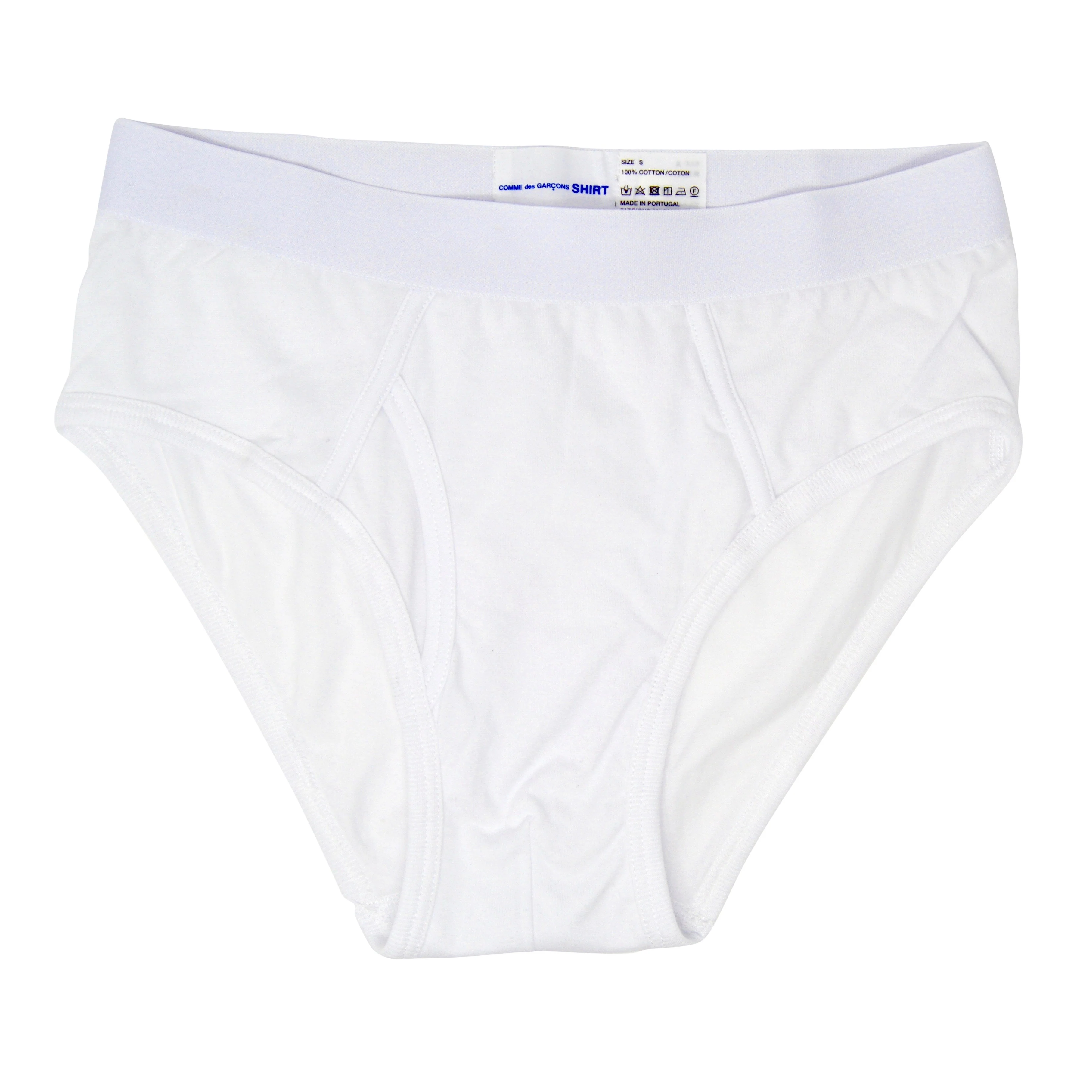 Comme des Garçons Y-Brief White - Image 5