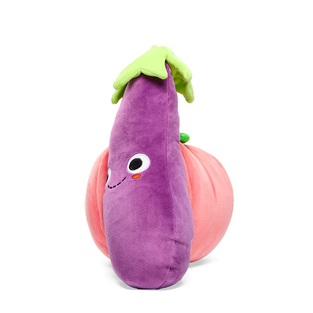 YUMMY WORLD EARNEST EGGPLANT & GEORGIA PEACH PLUSH 2-PACK - Image 5