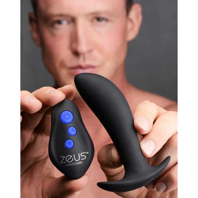 Zeus 64X Pro-Shocker Vibrating And E-Stim Prostate Plug - Image 2
