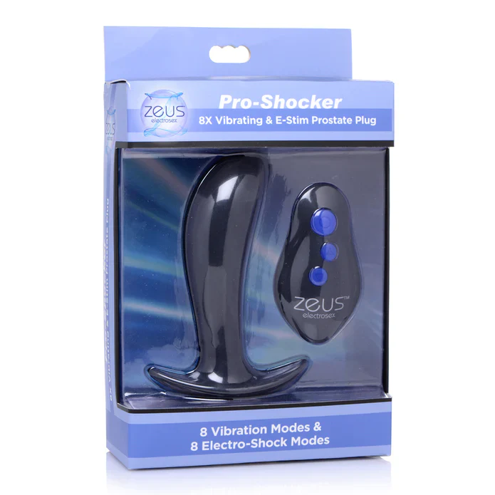 Zeus 64X Pro-Shocker Vibrating And E-Stim Prostate Plug - Image 6